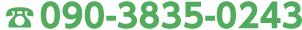 電話番号: 090-3835-0243